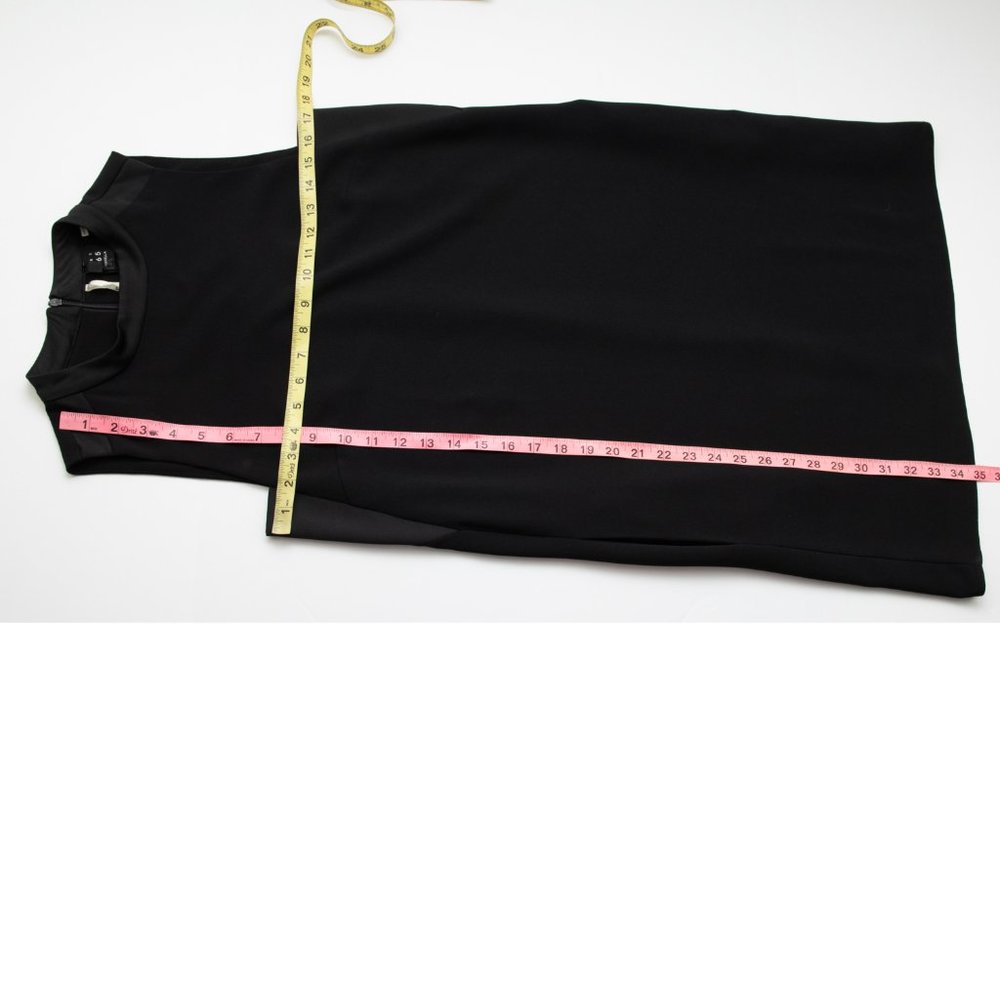 Marella Mariacarla Dress Mini Sleeveless A-Line Pockets Round Neck Size 4 New - Picture 8 of 8